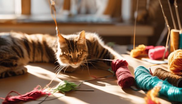 Fabriquer un jouet pour chat avec récupération : comment stimuler votre félin
