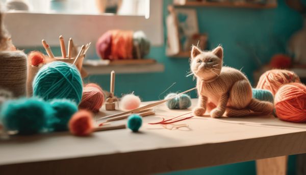 Jouet chat fait main : des idées DIY pour amuser votre félin